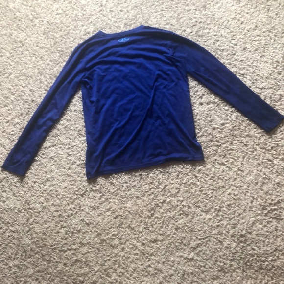 Blue Under Armour long sleeve shirt - Picture 2 of 2